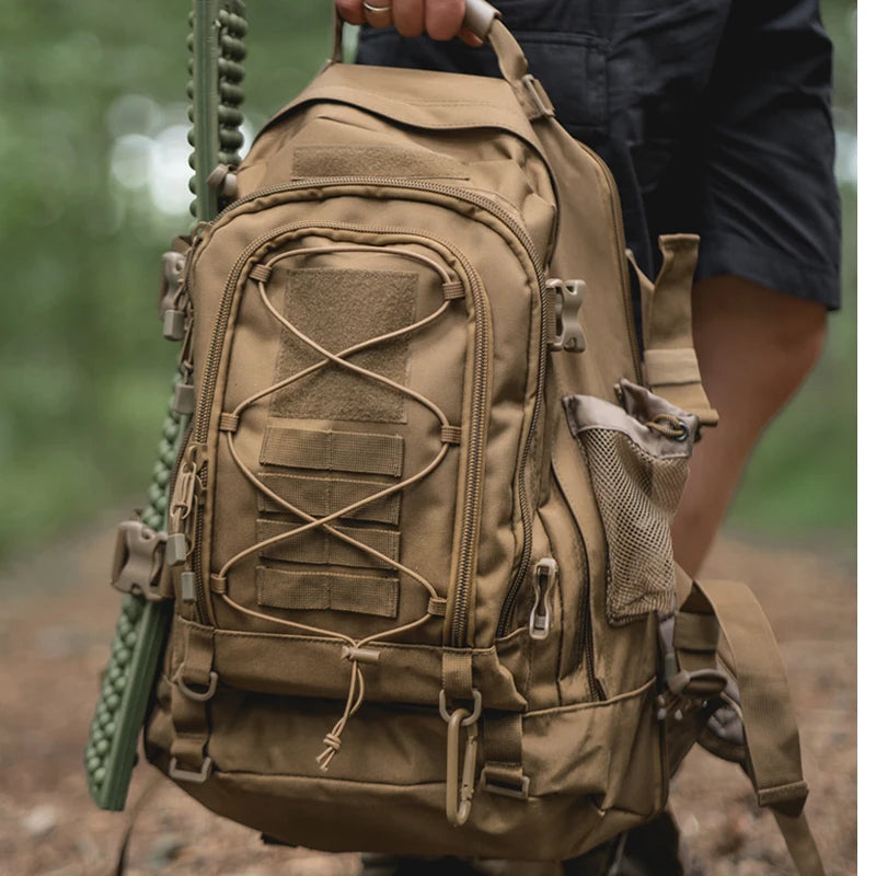 65L Outdoor Tactical Backpack Men's Hiking Bag Large Capacity - Great Outdoors and More 25