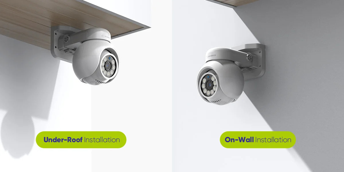 Sannce 4K POE Camera H265 Human Detection Smart Tracking Full Color ONVIF 8MP IP Security Camera Video Surveillance Protection