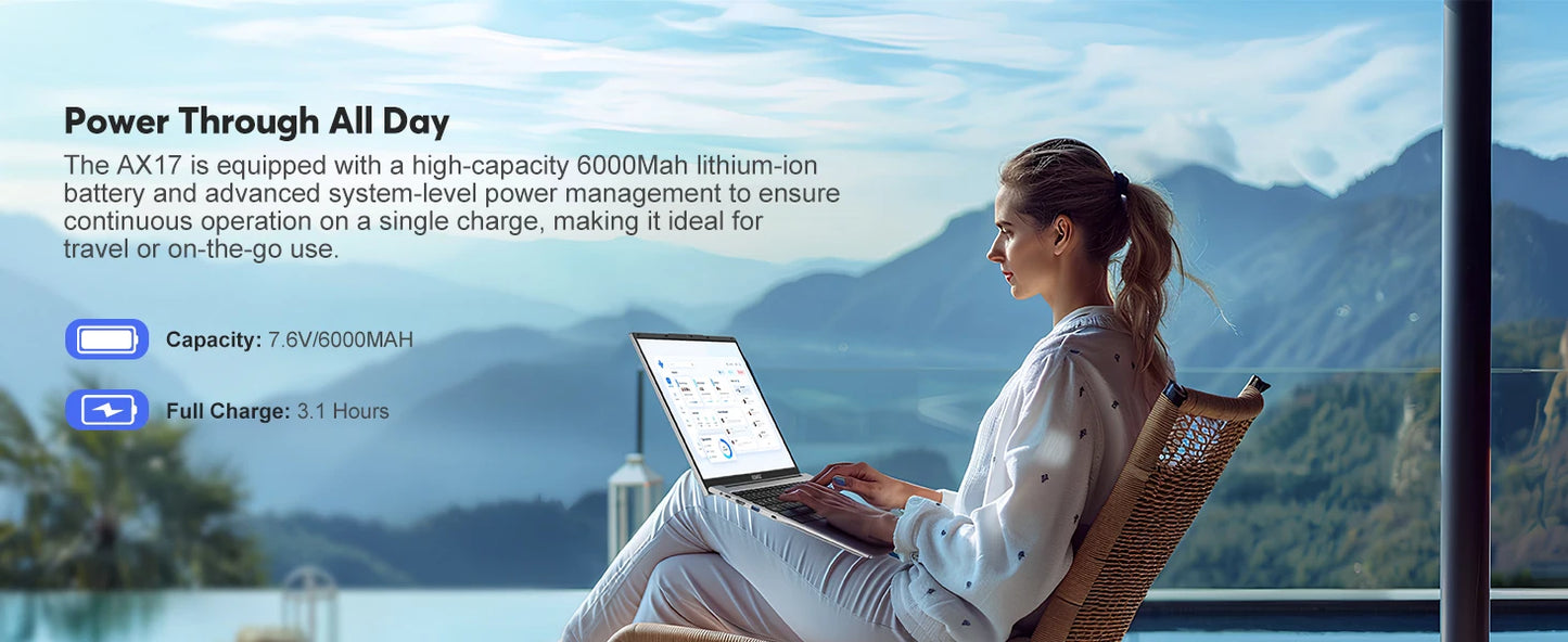 Acemagic 17.3 Laptop Quad Core Intel N95 16GB RAM 512GB - Great Outdoors and More 25