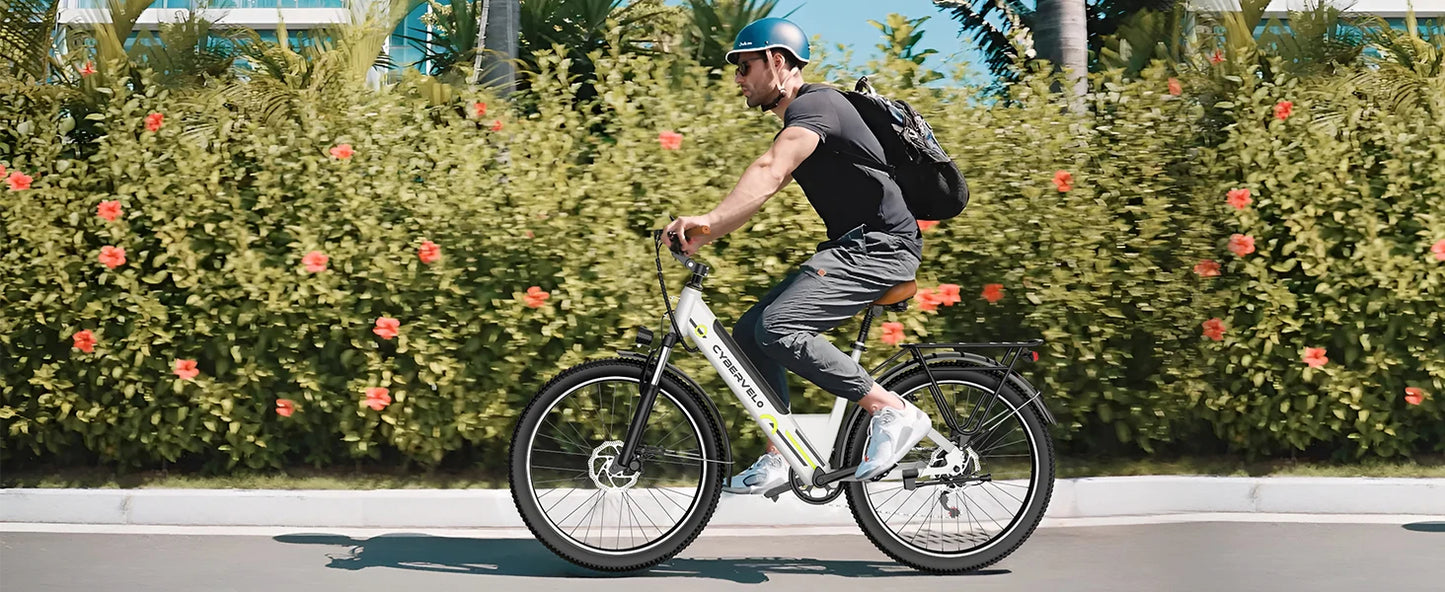 1000 Peak Electric Bike for Adults 80 Miles Removable Battery 26 Inch Electric E Bike with 7 Speed Adult Electric Bicycles