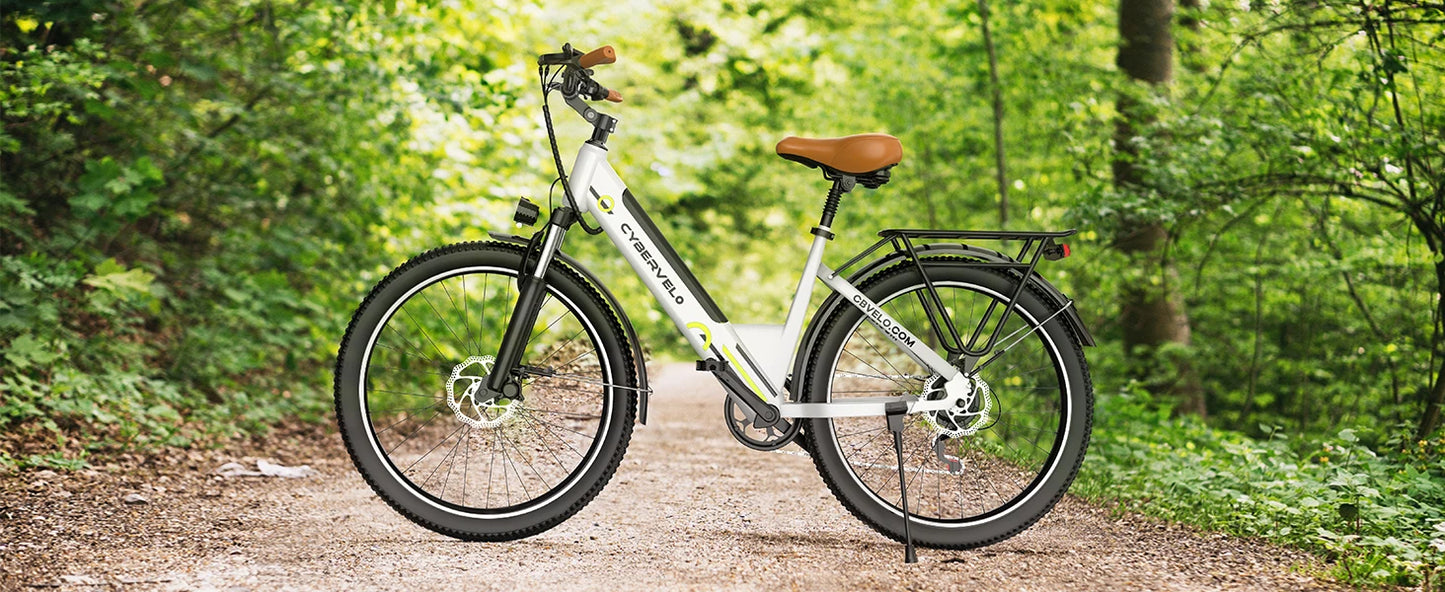 1000 Peak Electric Bike for Adults 80 Miles Removable Battery 26 Inch Electric E Bike with 7 Speed Adult Electric Bicycles