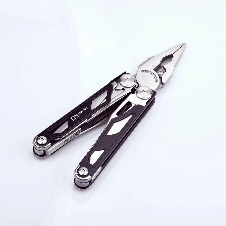 Daicamping DL30 Multitools Handheld Multi Tool Clamp Folding Knives Scissors Cutters EDC Survival Gear Manual Pliers