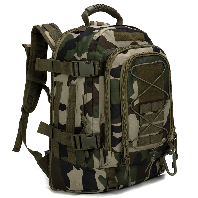 65L Outdoor Tactical Backpack Men's Hiking Bag Large Capacity - Great Outdoors and More 25