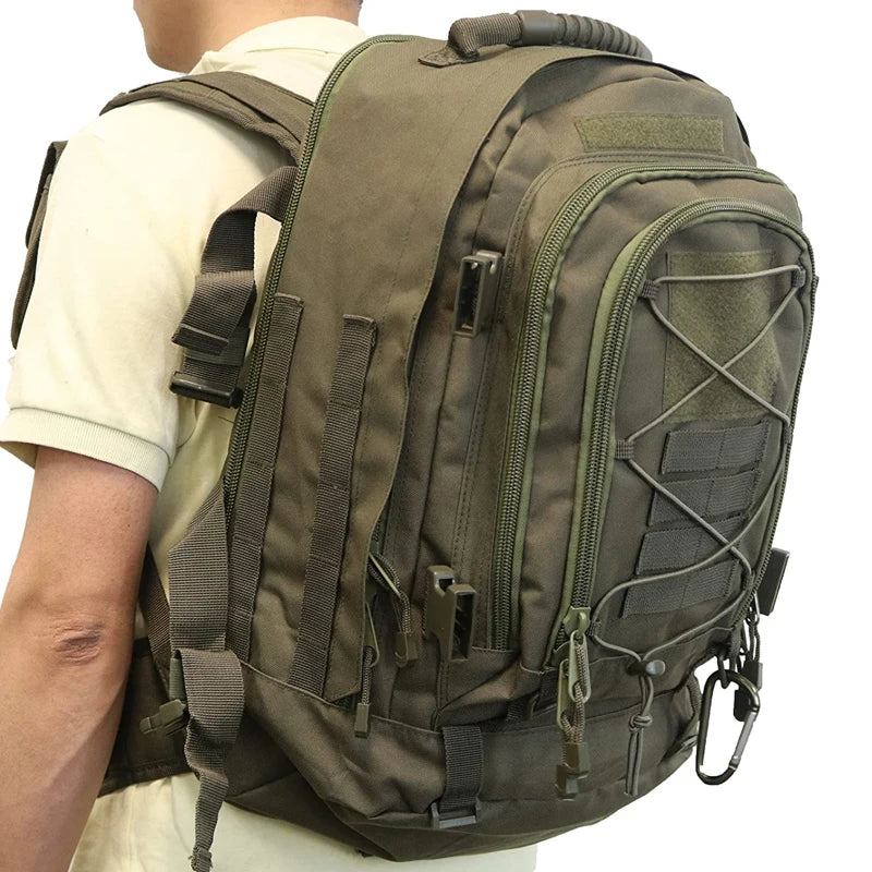 65L Outdoor Tactical Backpack Men's Hiking Bag Large Capacity - Great Outdoors and More 25