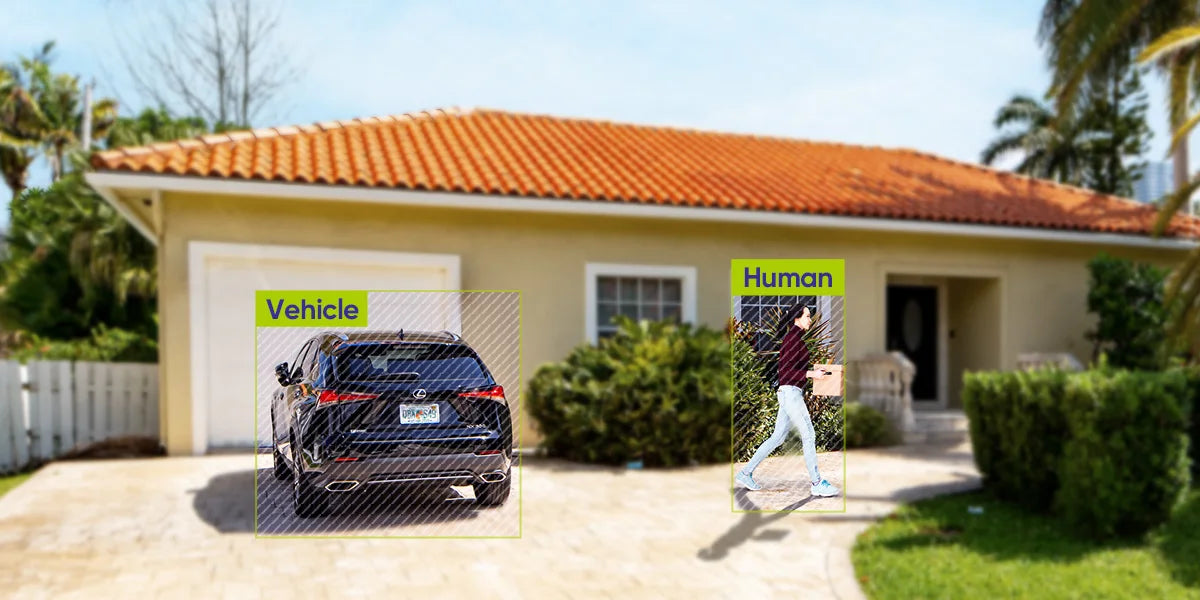 Sannce 4K POE Camera H265 Human Detection Smart Tracking Full Color ONVIF 8MP IP Security Camera Video Surveillance Protection