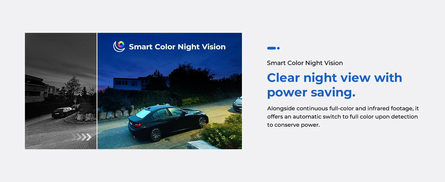 Imilab Outdoor Surveillance Camera Dual Lens 360 Degree PTZ Camera Colour Night Vision WiFi LAN 24 Hour Work EC6 Dual With MiHome App