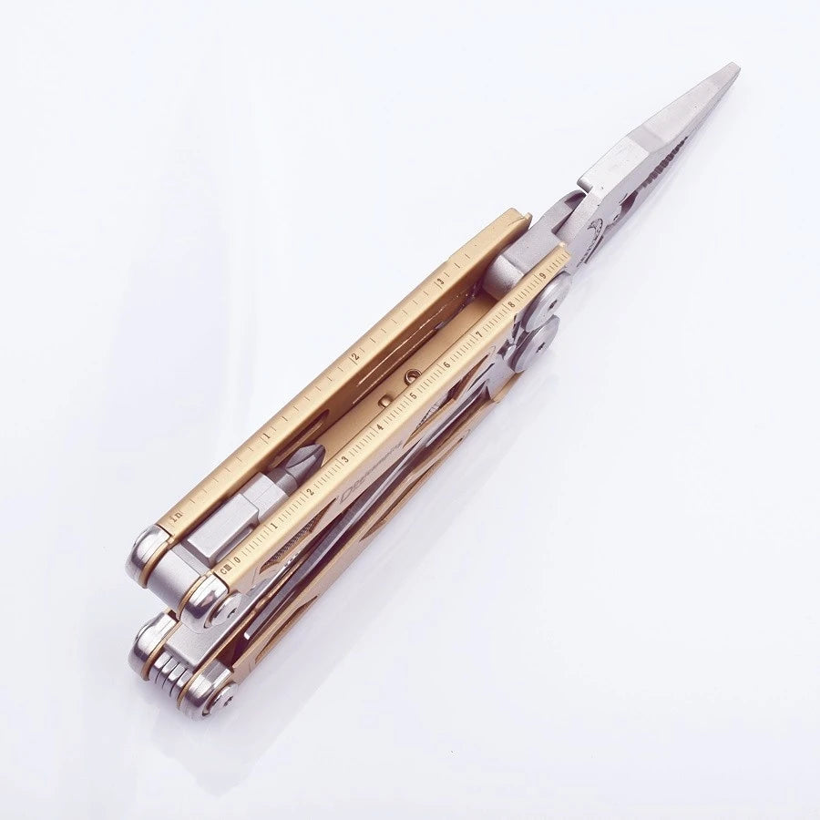 Daicamping DL30 Multitools Handheld Multi Tool Clamp Folding Knives Scissors Cutters EDC Survival Gear Manual Pliers