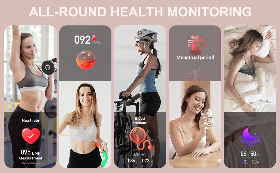 Smart Watch for Women Answer/Make Call Fitness Tracker Waterproof - Great Outdoors and More 25