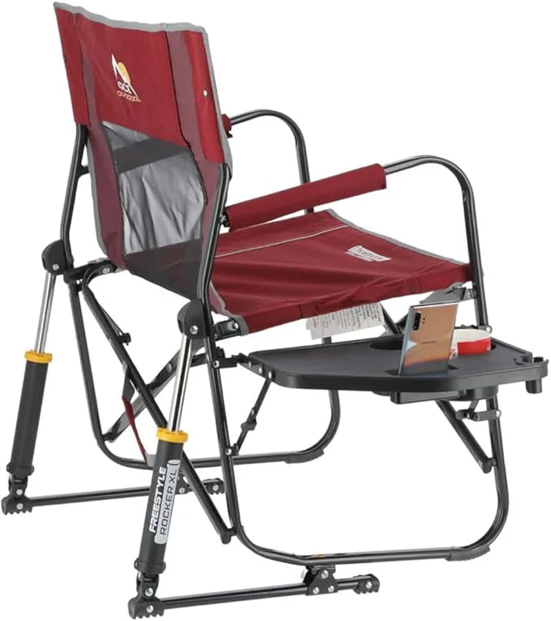 GCI Outdoor Freestyle Rocker XL with Side Table Camping Chair - Great Outdoors and More 25