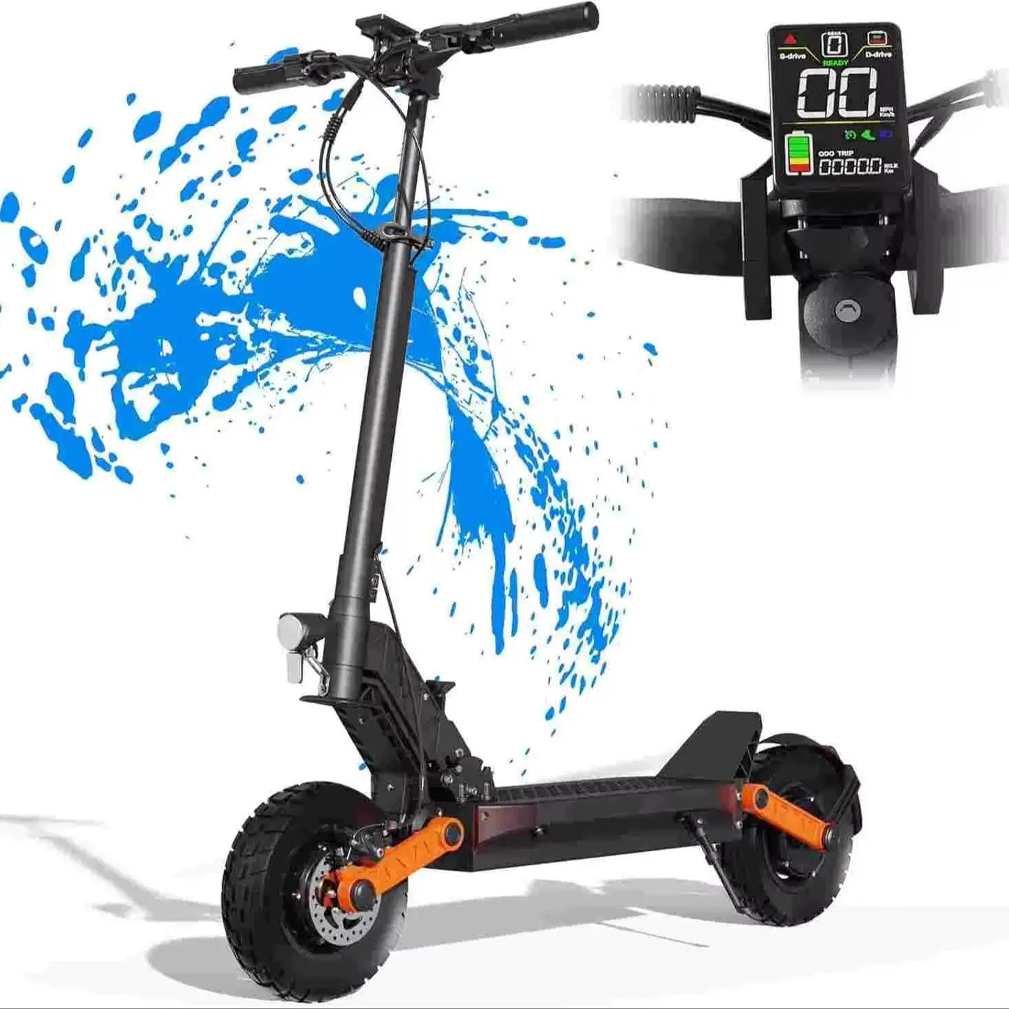 Joyor S10-S-Z 10 Inch Off Road Electric Scooter 2x1000W Dual Motors 60V 18Ah Battery