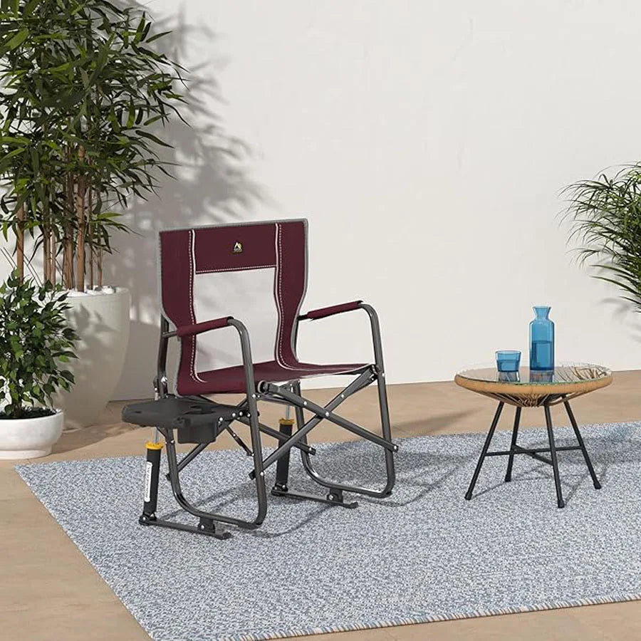GCI Outdoor Freestyle Rocker XL with Side Table Camping Chair - Great Outdoors and More 25