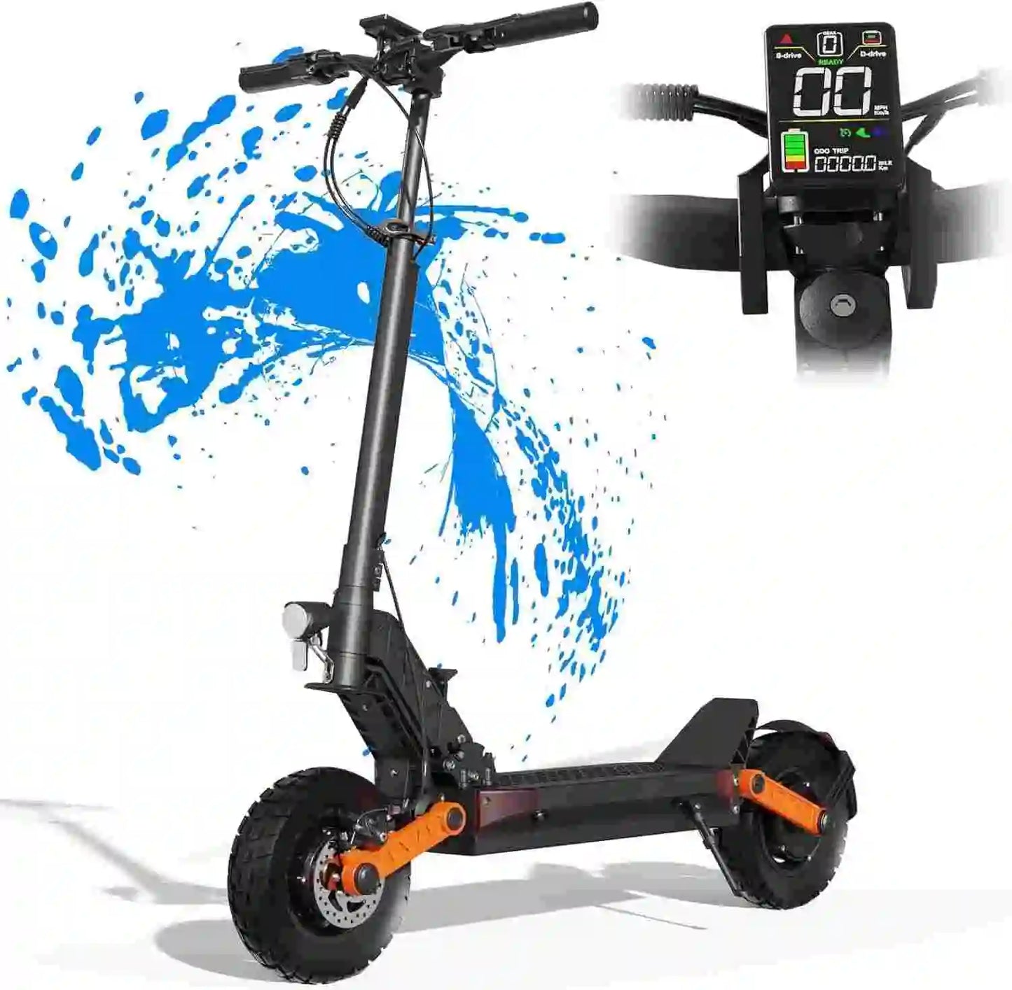Joyor S10-S-Z 10 Inch Off Road Electric Scooter 2x1000W Dual Motors 60V 18Ah Battery