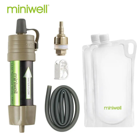 Miniwell L630 Portable Outdoor Water Filter Survival Kit - Great Outdoors and More 25