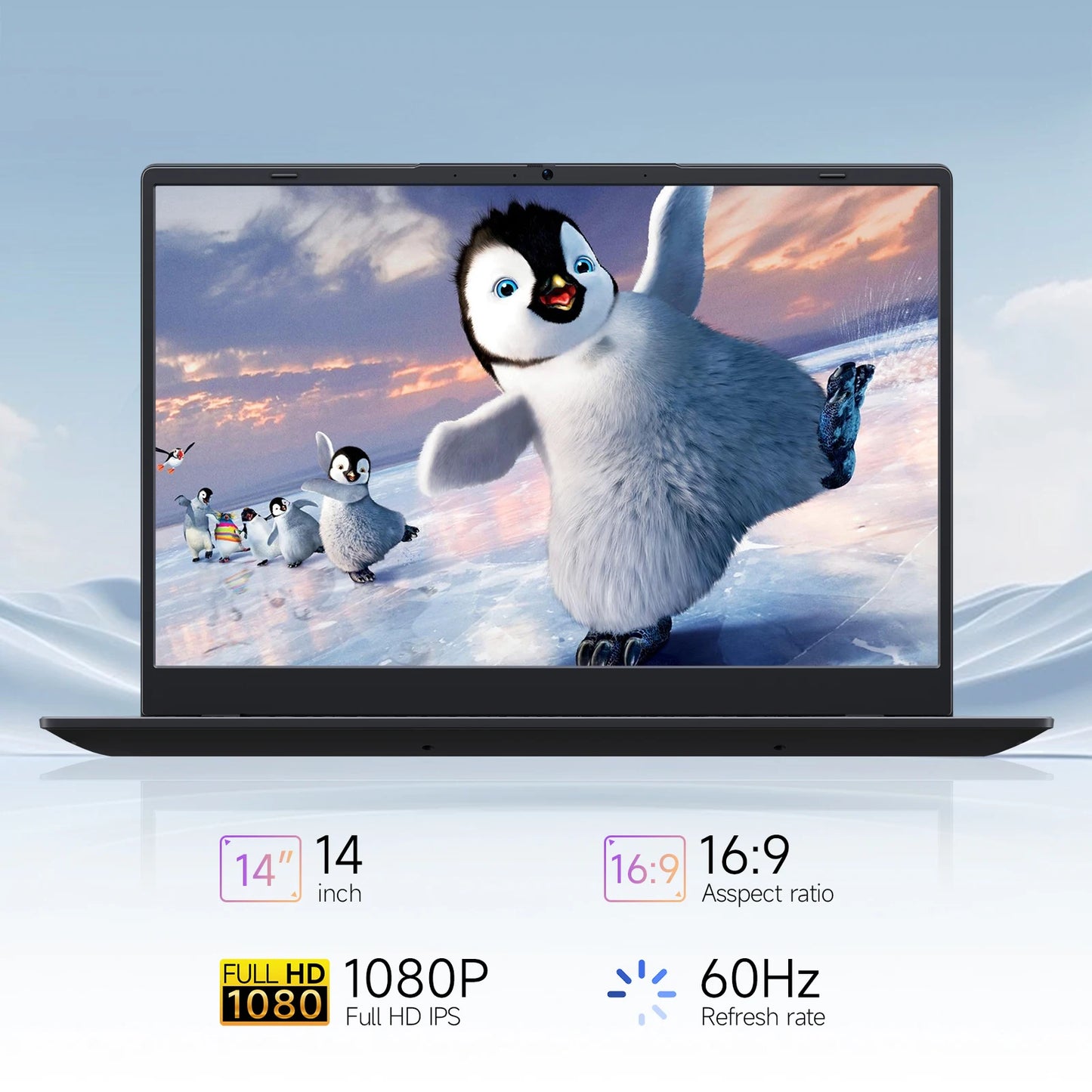 14 Inch Windows 11 Laptop Intel Celeron N4100 8GB RAM 256GB SSD Notebook PC Computer - Great Outdoors and More 25