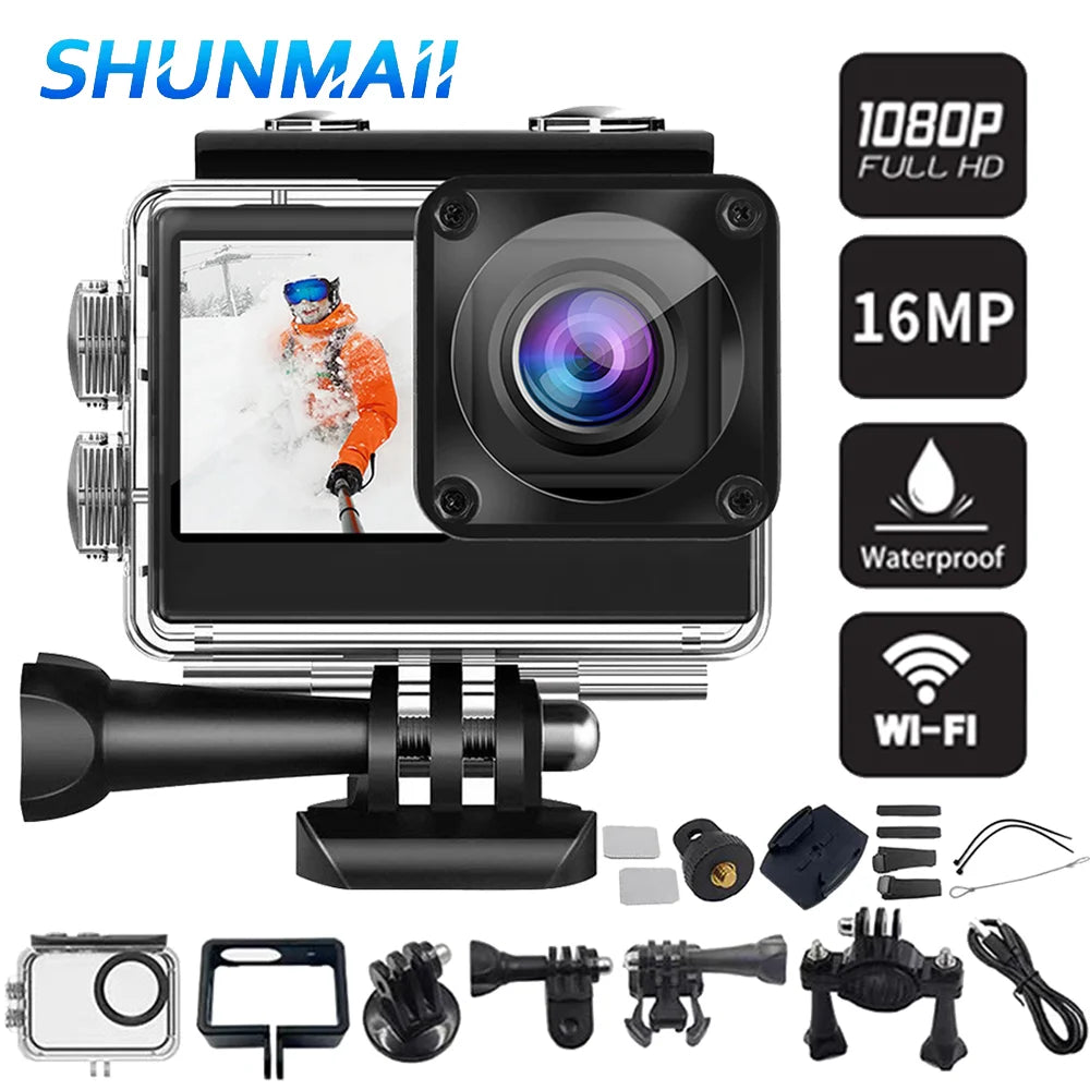 4K UHD Action Camera 1080P 30FPS WiFi Waterproof Mini Cam - Great Outdoors and More 25