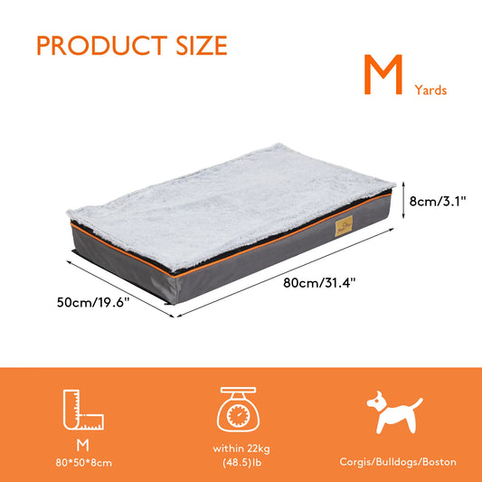 Dog Pet Bed Large Padded Orthopedic Foam Cushion Pillow Bed - Great Outdoors and More 25