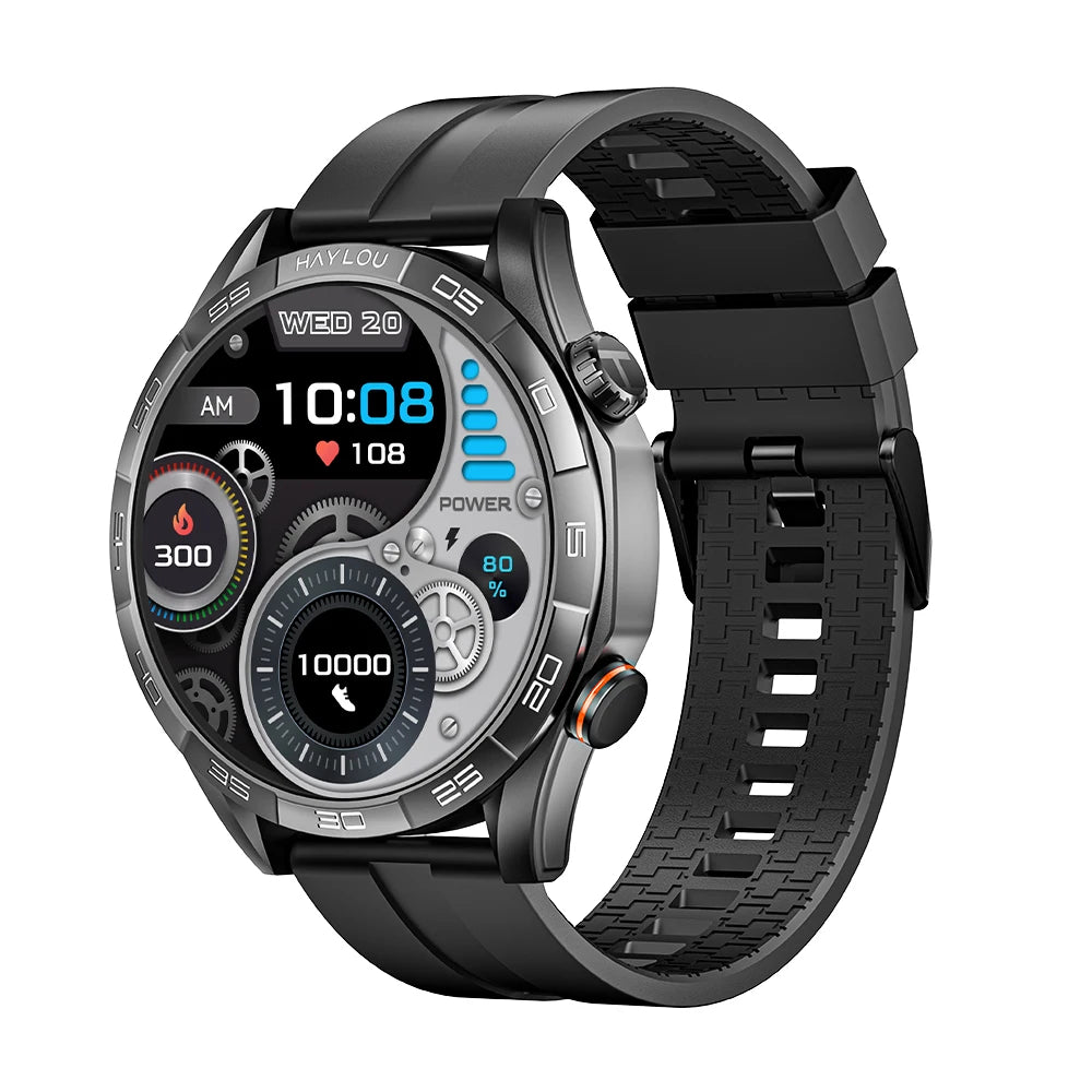 Haylou Solar 5 Voice Calling Smartwatch 1.58 Inch AMOLED