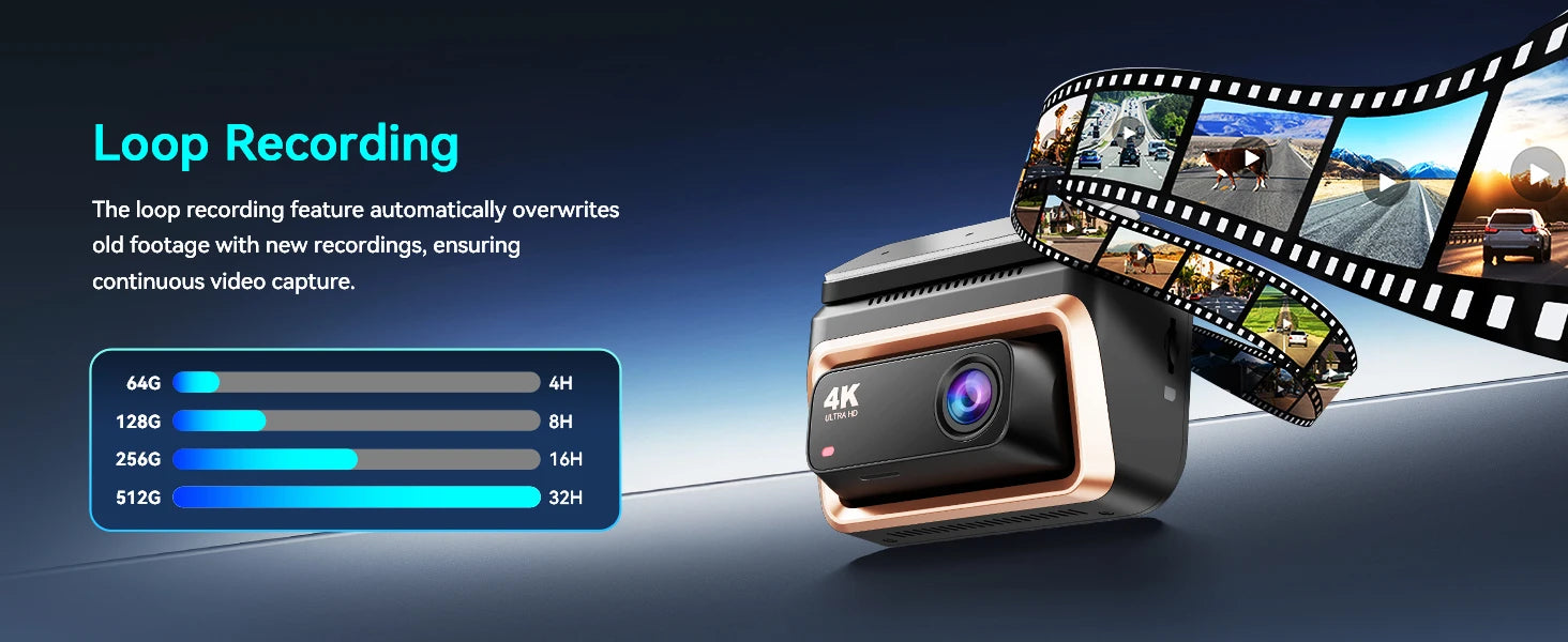 2025 New DDPAI 4K Dash Cam Z60 Pro Front and Rear Car Camera with SONY STARVIS2 Sensor 5GHz Wi-Fi GPS and ADAS Car DVR - Great Outdoors and More 25