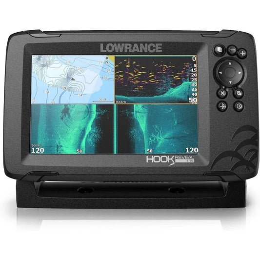 Lowrance HOOK Reveal 5, 7 and 9 Inch Fish Finders with Transducers - Great Outdoors and More 25