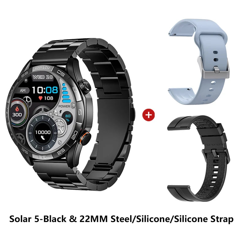Haylou Solar 5 Voice Calling Smartwatch 1.58 Inch AMOLED
