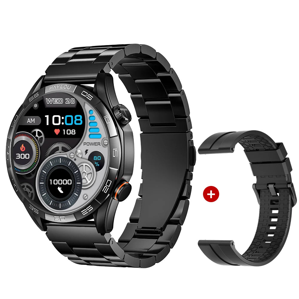 Haylou Solar 5 Voice Calling Smartwatch 1.58 Inch AMOLED