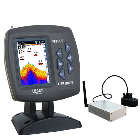 LUCKY FF918-CWLS New Wireless Fish Finder 980 ft Range - Great Outdoors and More 25