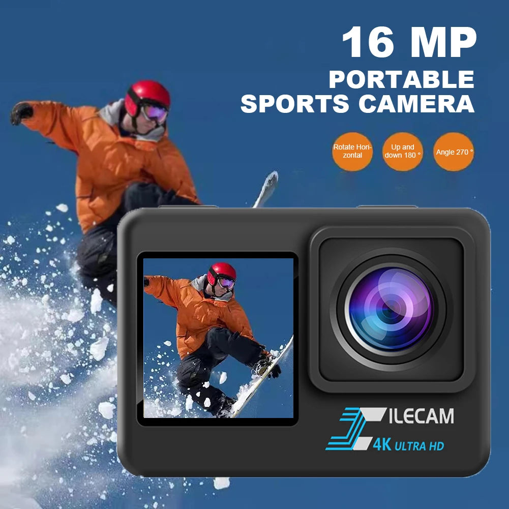 4K UHD Action Camera 1080P 30FPS WiFi Waterproof Mini Cam - Great Outdoors and More 25