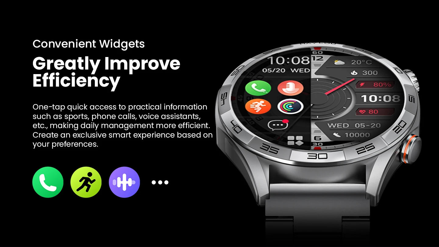 Haylou Solar 5 Voice Calling Smartwatch 1.58 Inch AMOLED
