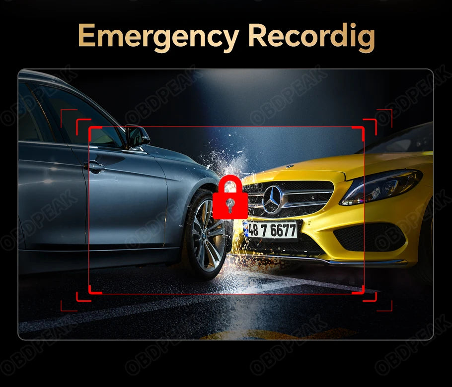 11.26 Inch 3 Camera 4K 1080P Video Recording Wifi Rearview Mirror Car DVR Touch Screen Infrared Night Vision Dash Cam - Great Outdoors and More 25