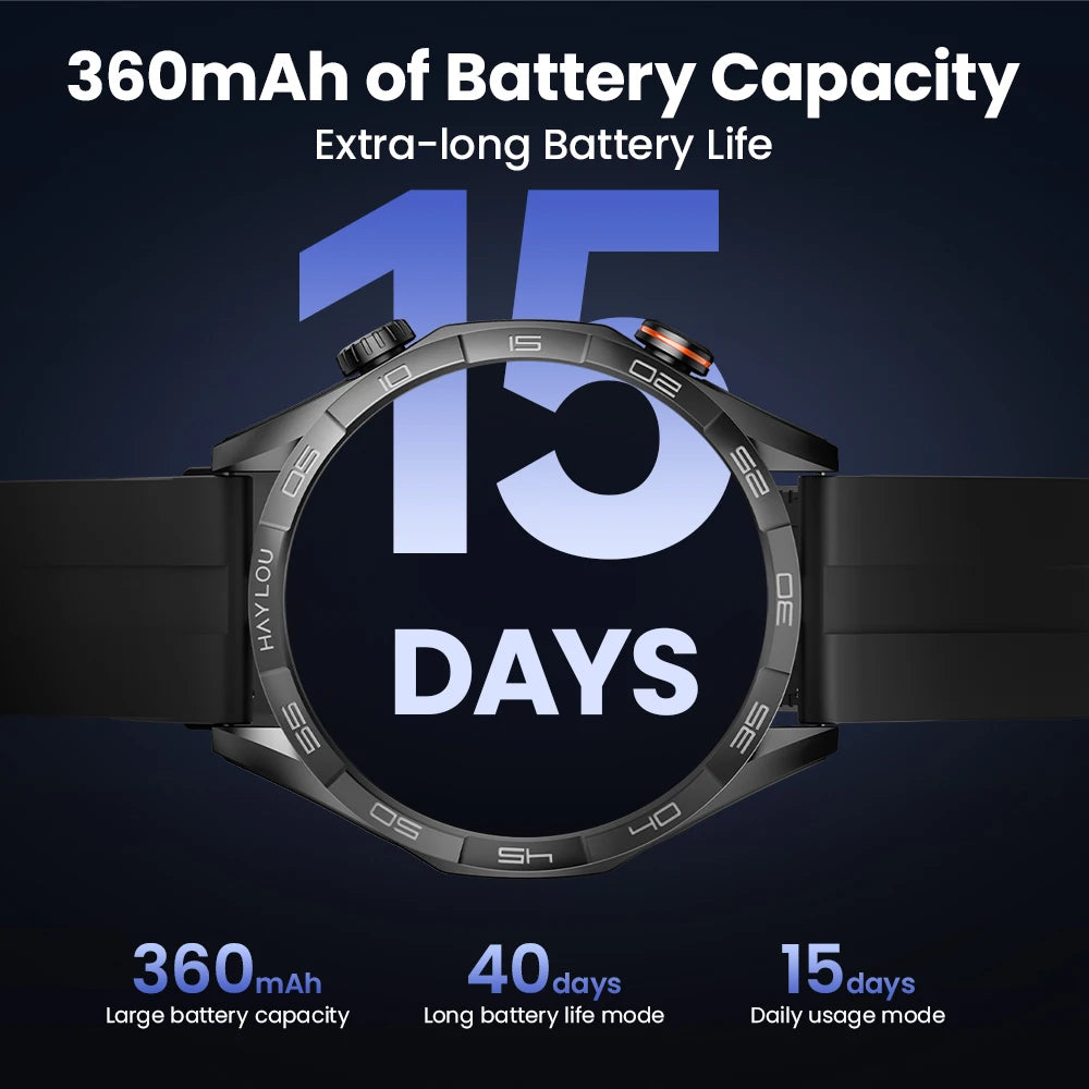 Haylou Solar 5 Voice Calling Smartwatch 1.58 Inch AMOLED