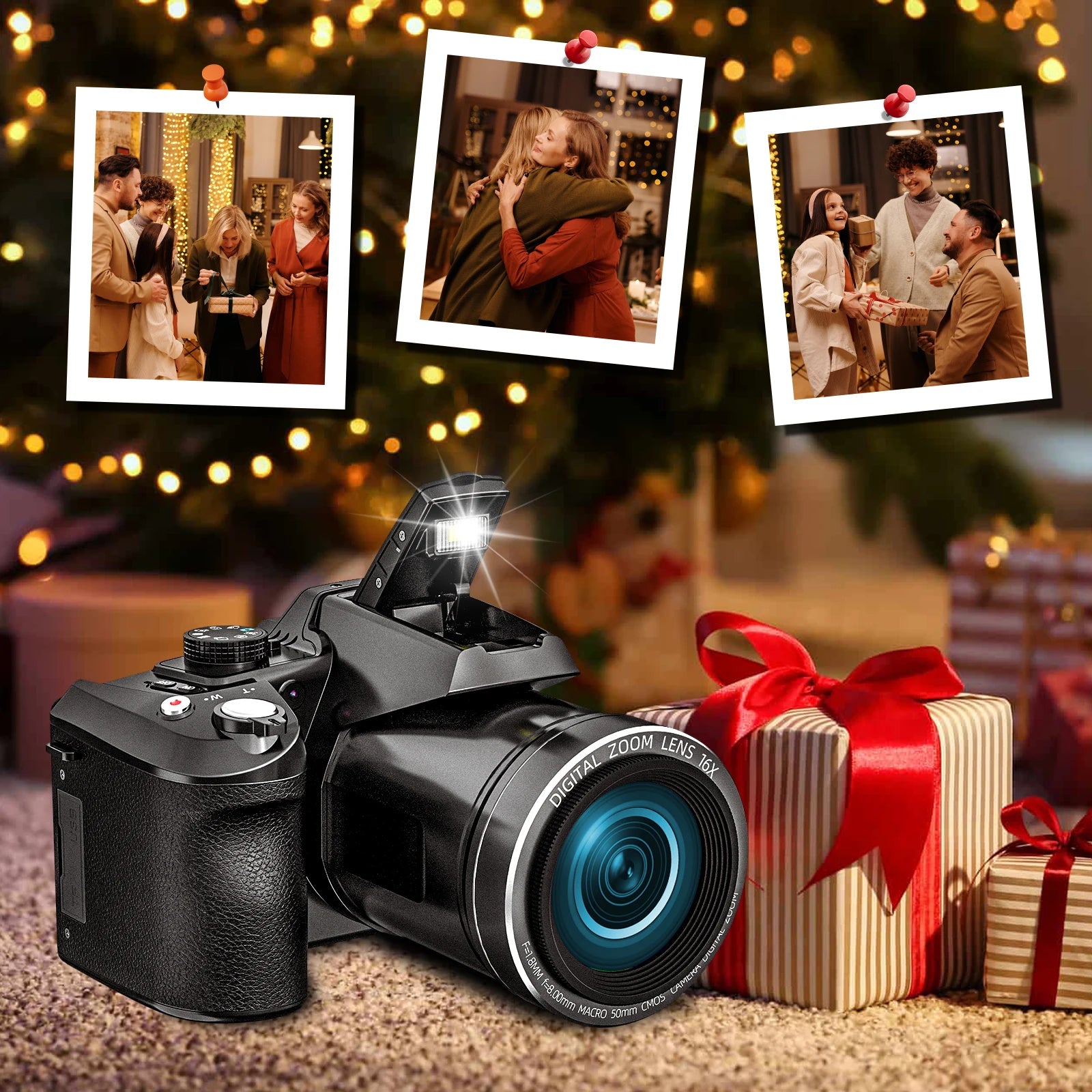 Digital Camera 4K 64MP 16X Flip Camera for YouTube Beginners - Great Outdoors and More 25