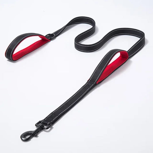 Dog Leashes Outdoor Travel Dog Training Chain Heavy Duty Double Handle Lead for Greater Control Safety - Great Outdoors and More 25