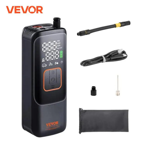 VEVOR Tire Inflator Portable Air Compressor 150 PSI Rechargeable Pump - Great Outdoors and More 25