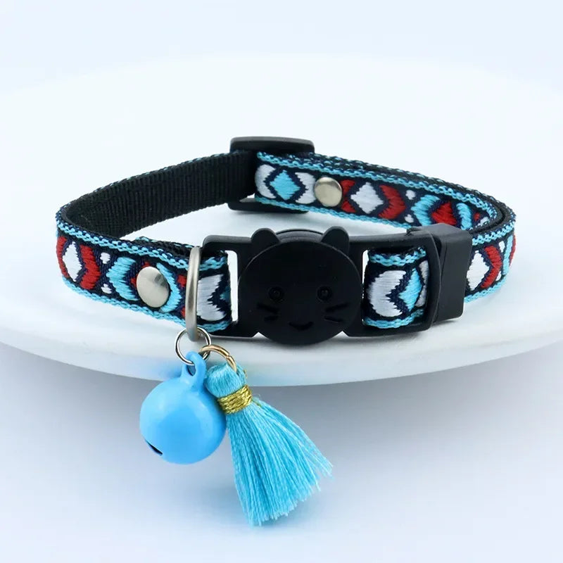 Dog Jacquard And Collar Adjustable Cat Tassels For Bells - Great Outdoors and More 25