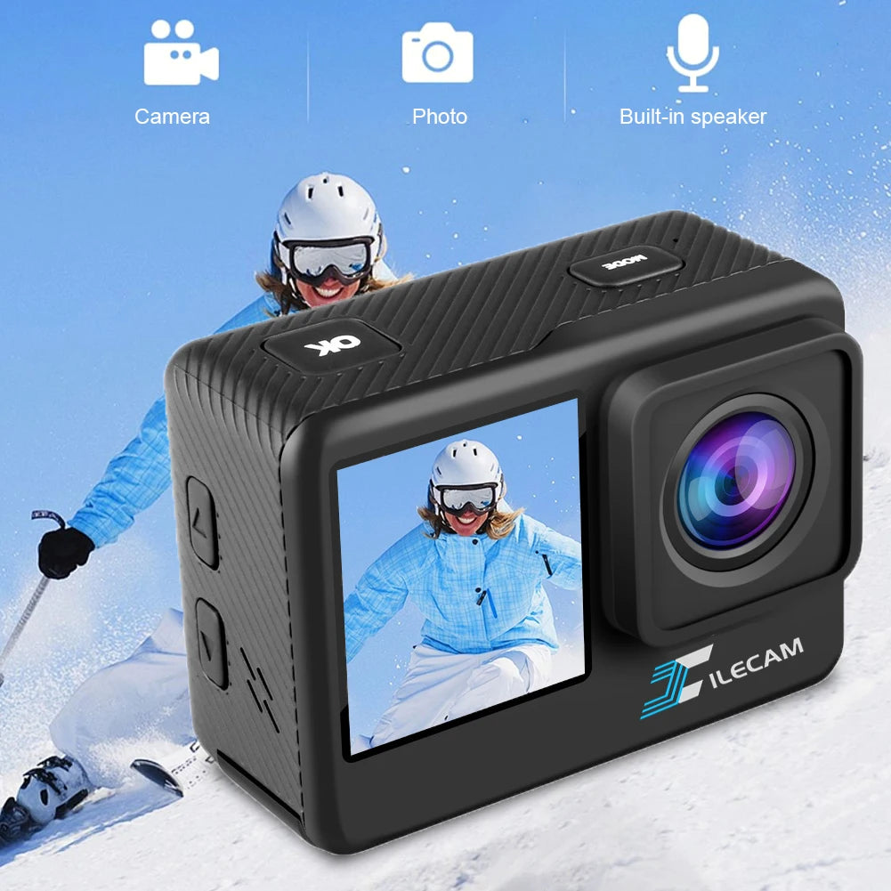 4K UHD Action Camera 1080P 30FPS WiFi Waterproof Mini Cam - Great Outdoors and More 25