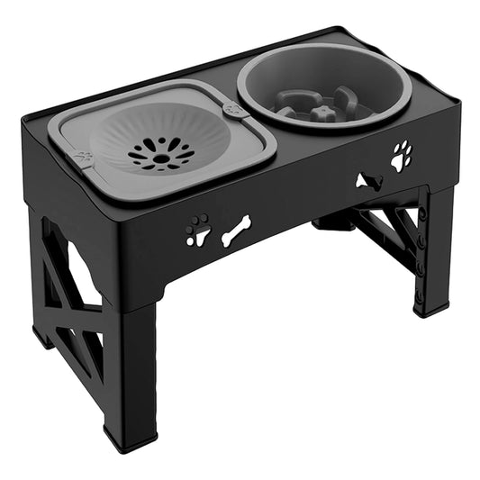 3 In 1 Pet Feeder Slow Feed Bowls Double Bowls Foldable - Great Outdoors and More 25