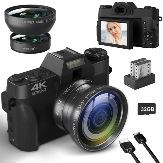 Compact Digital Photography Camera 4K WIFI Webcam Retro Vlog - Great Outdoors and More 25