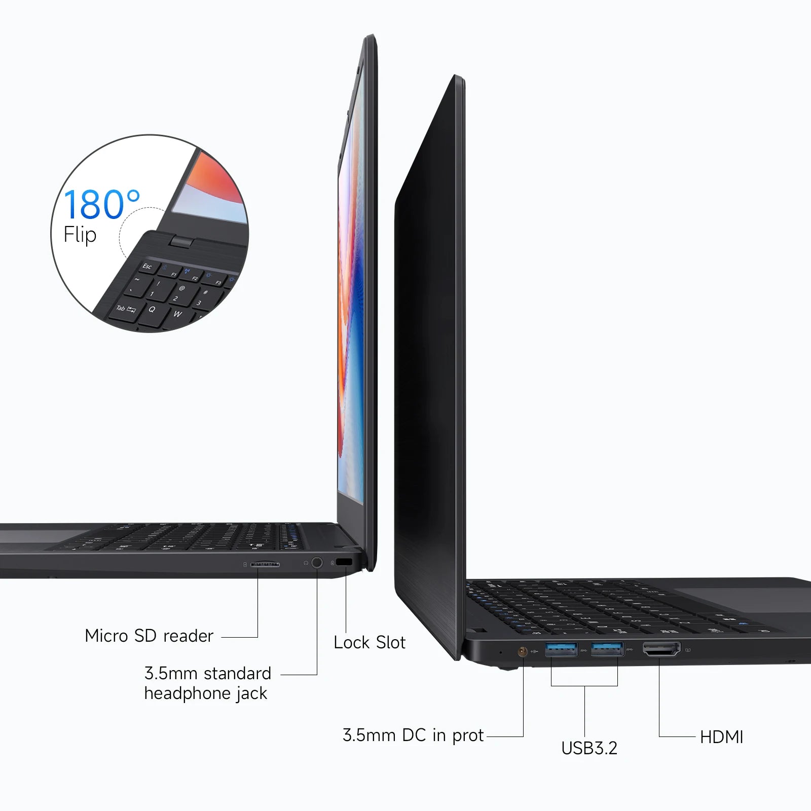 14 Inch Windows 11 Laptop Intel Celeron N4100 8GB RAM 256GB SSD Notebook PC Computer - Great Outdoors and More 25