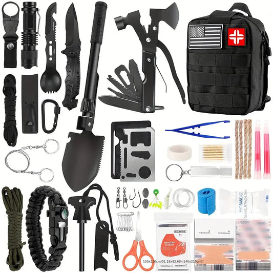 Outdoor Supplies Camping Emergency Equipment Survival Tool Set