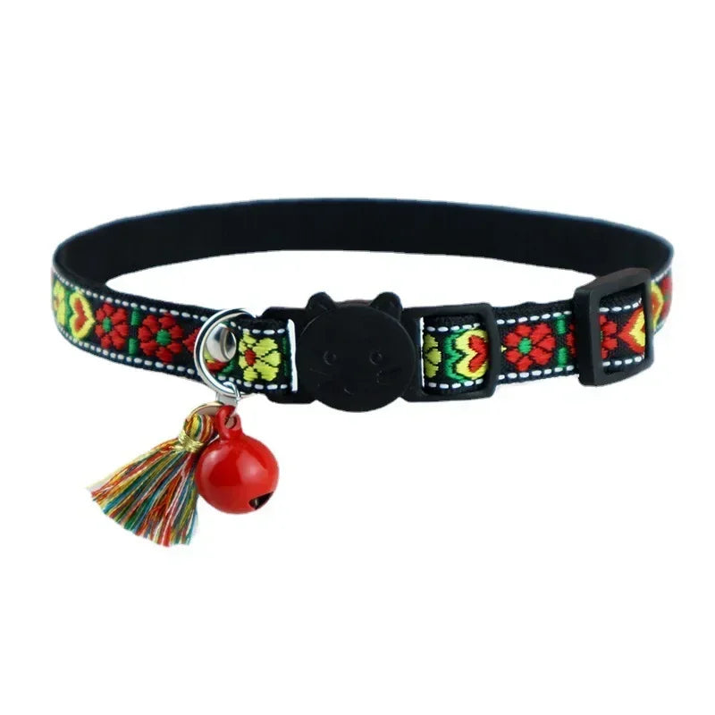 Dog Jacquard And Collar Adjustable Cat Tassels For Bells - Great Outdoors and More 25