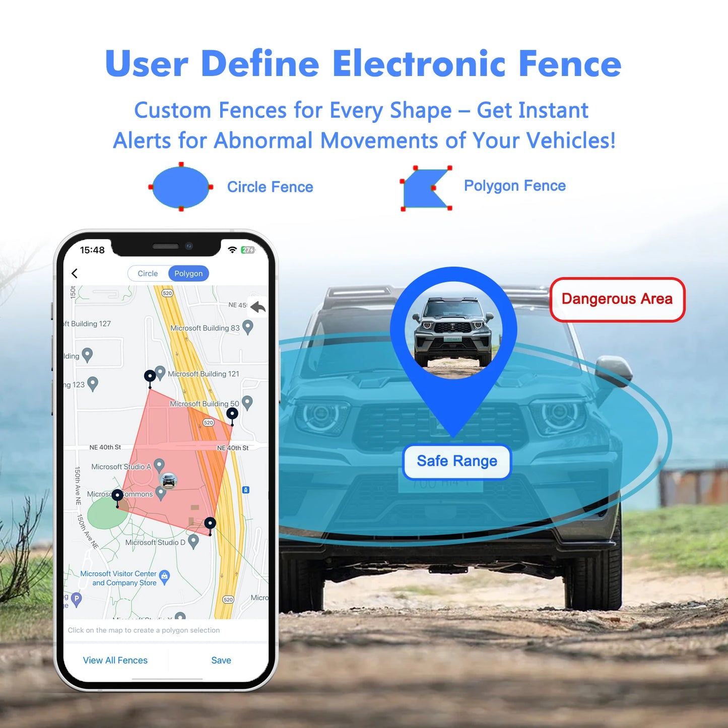 15 Day Battery GPS Tracker Anti Theft Vehicle Locator - Great Outdoors and More 25