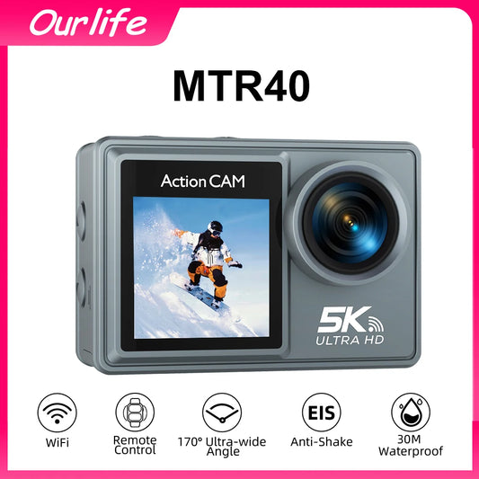 Ourlife MTR40 5K30FPS Action Camera 4K60FPS WiFi Sports - Great Outdoors and More 25