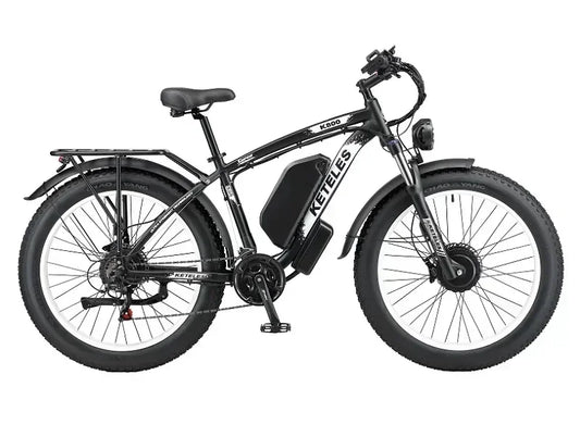 Electric Bicycle KETELES K800 2000W High Power Motor 48V 23Ah Battery Adult Electric Bike 26 Inch Tire Mountain Off-Road Ebike - Great Outdoors and More 25