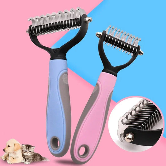 Pets Fur Knot Cutter Dog Grooming Shedding Tools Comb - Great Outdoors and More 25