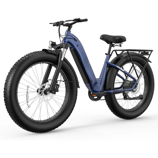 Electric Bike Fat Tire Ebike 1475W 25MPH 48V Battery 7 Speed - Great Outdoors and More 25
