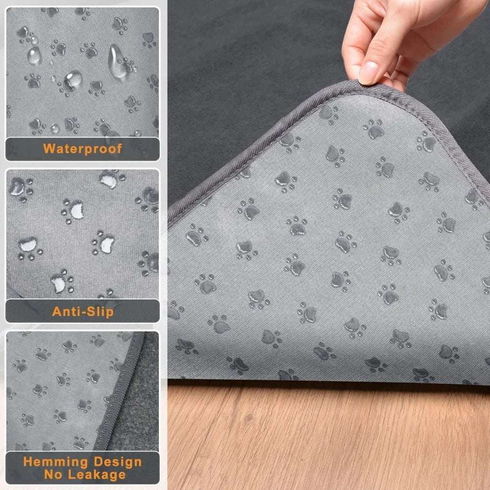 2 Packs Extra Large Reusable Dog Mat Non-Slip Washable Pee Pads - Great Outdoors and More 25
