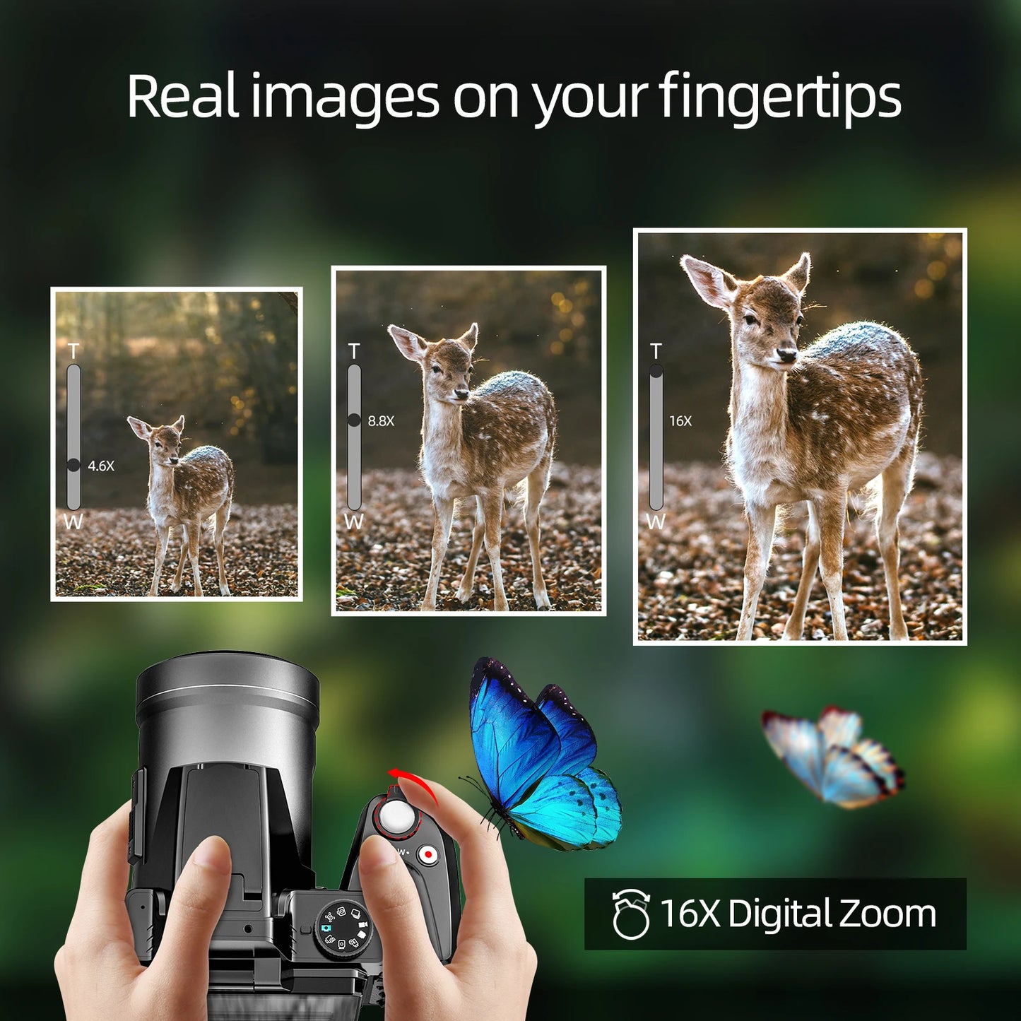 Digital Camera 4K 64MP 16X Flip Camera for YouTube Beginners - Great Outdoors and More 25