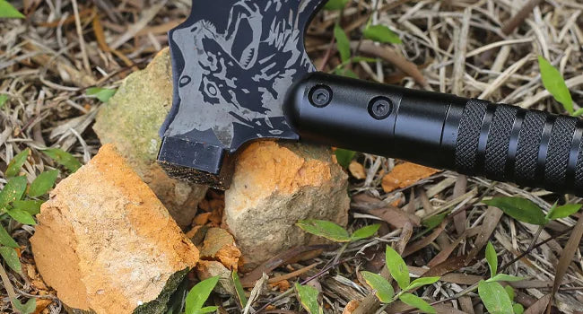 Tactical Folding Survival Axe w/Hammer & Nylon Sheath - Great Outdoors and More 25