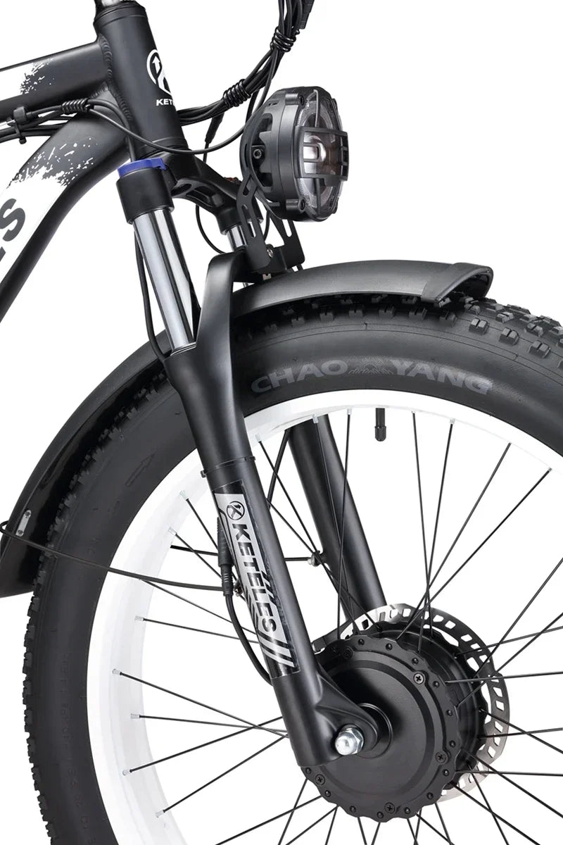 Electric Bicycle KETELES K800 2000W High Power Motor 48V 23Ah Battery Adult Electric Bike 26 Inch Tire Mountain Off-Road Ebike