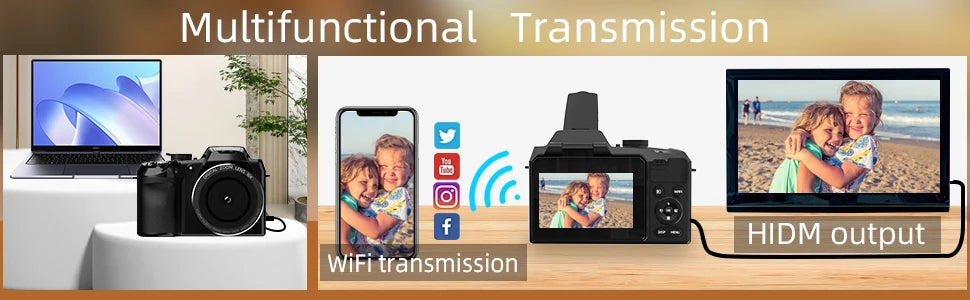 Digital Camera 4K 64MP 16X Flip Camera for YouTube Beginners - Great Outdoors and More 25